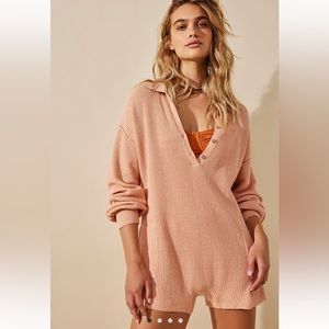 Free People Picnic Sweater Romper